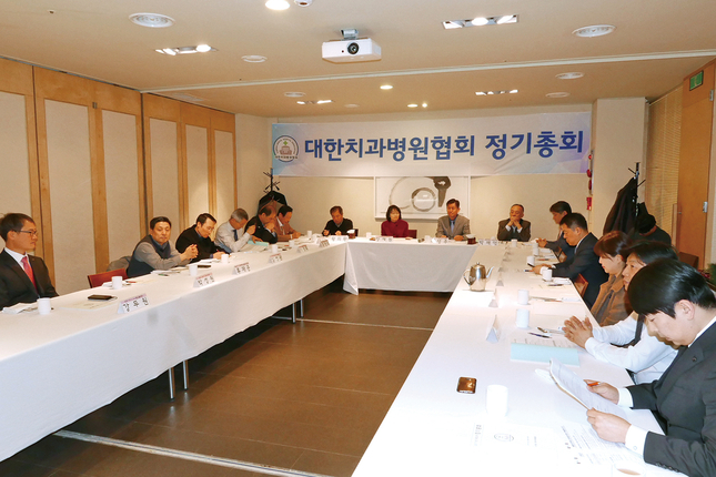 대한치과병원협회 제20차 정기총회가 지난 21일 서울시청 인근에서 열렸다. 