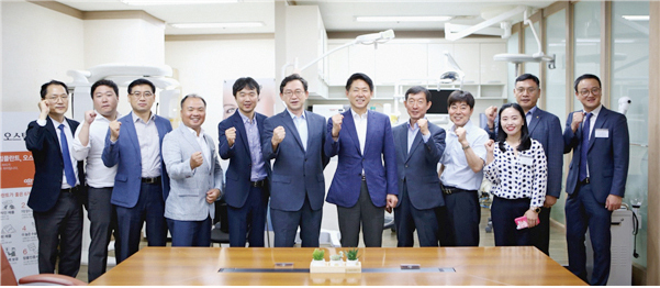 글로벌선도기업 서울지회 교류회가 지난 7월 24일 오스템 본사에서 진행됐다.
