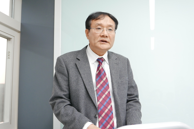 오원만 대한치과보존학회 회장.<전수환 기자>