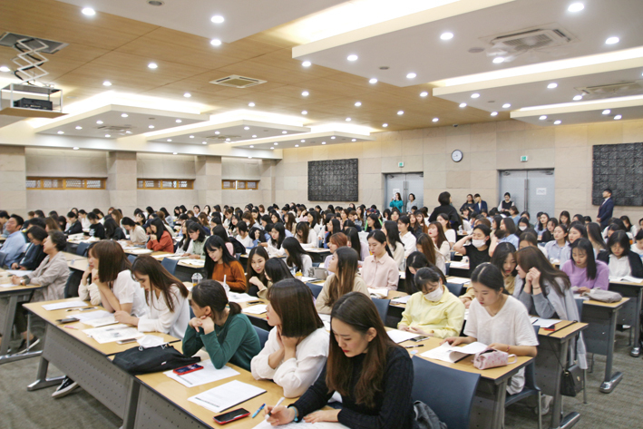 대구지부가 지난 4일 2020년도 치위생과 졸업 예정자를 대상으로 취업 설명회를 열었다.<대구지부 제공>