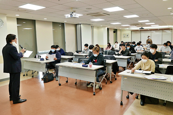 ‘아시아턱관절포럼 제19기 연수회'가 지난 8일 고려대 의과대학에서 개최됐다.<최상관 기자>