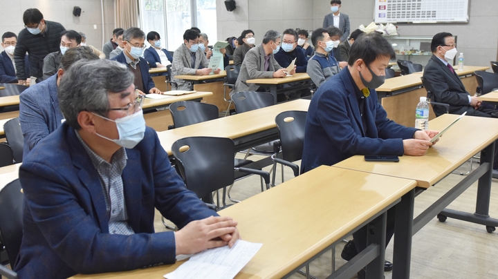 제주지부가 지난 3월 21일 정기총회를 열고 신임회장 등 임원진을 선출했다.<유시온 기자>