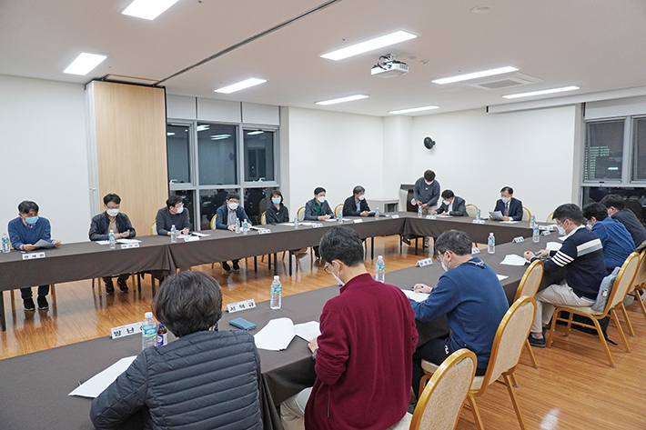 수련고시위원회가 2차 회의를 지난 10월 22일 세종대학교 대양 AI센터에서 개최했다. <유시온 기자>