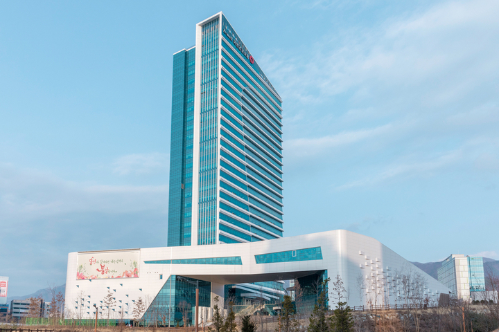 건보공단 전경.