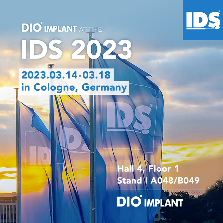 디오가 IDS 2023에 참가해 ‘Come Together with Digital’이라는 슬로건 아래 디지털 덴티스트리의 혁신 제품들을 선보인다. <디오 제공>