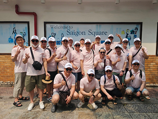 수원분회가 지난 4월 15일부터 3박 5일 일정으로 베트남 호치민에서 임원수련회를 개최했다.<수원분회 제공>
