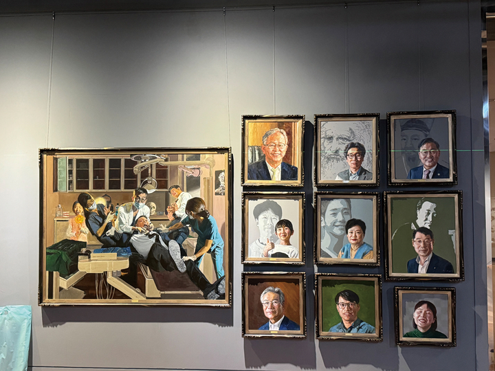 주상돈 원장이 그간 그린 작품들을 전시한다. <주상돈 제공>