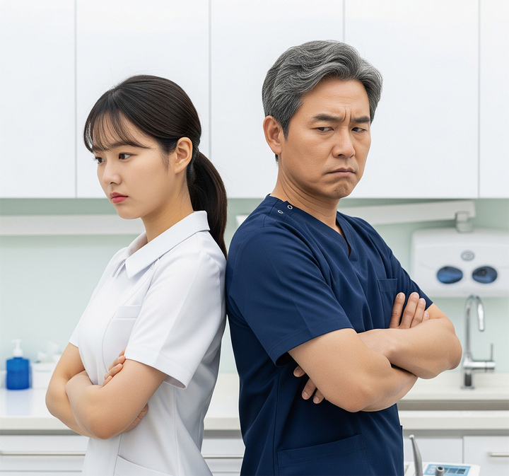 여름휴가를 가는 과정에서 원장과 직원 간 마찰이 비일비재하게 일어나고 있다. 이에 직원들과 휴가 일정 등을 사전에 조율할 필요가 있어 보인다. <AI 생성>