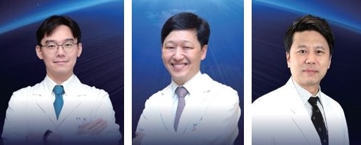 사진 왼쪽부터 전 진 원장, 허인식 원장, 이수영 원장<오스템 제공>