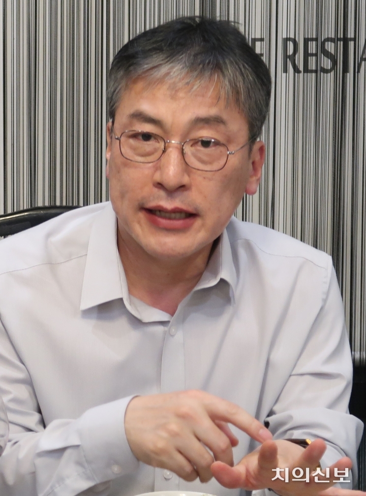 김성민 신임 회장<정현중 기자>