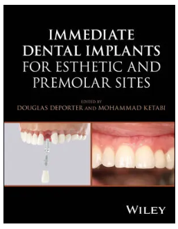 손동석 교수가 집필에 참여한 Immediate Dental Implants for Esthetic and Premolar Sites <손동석 교수 제공>