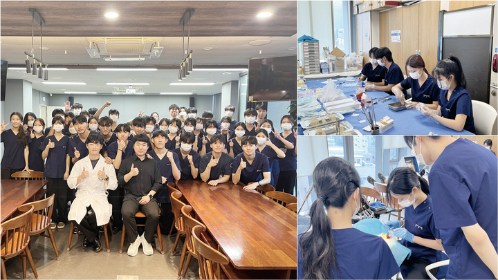 경희대의료원 의과학문명원은 지난 9월 6일 동대문구가족센터와의 협약을 바탕으로 올해 세 번째 정기 치과 진료 봉사를 실시, 지역사회에 온정을 베풀었다. <경희대의료원>