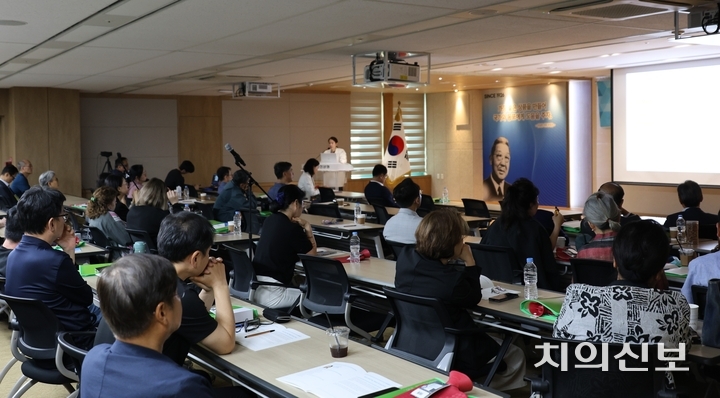 KORI가 지난 21일 유한양행 본사 4층 강의실에서 ‘제33회 추계 학술대회’를 열었다.<윤선영 기자>