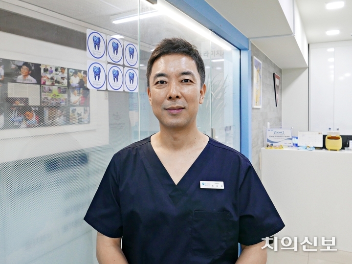 최승호 강남구회 회장이 ‘정회원 인증 스티커 사업’의 취지와 의미를 밝혔다.