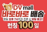DV mall ‘바로바로 배송’ 런칭 100일 호평